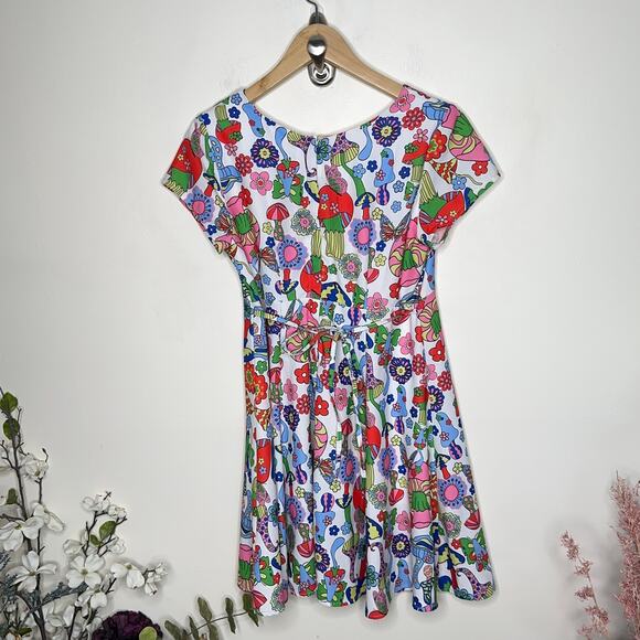 CURRENT MOOD x DOLLS KILL Magic Mushroom Mini Dress {D54} - Picture 3 of 5